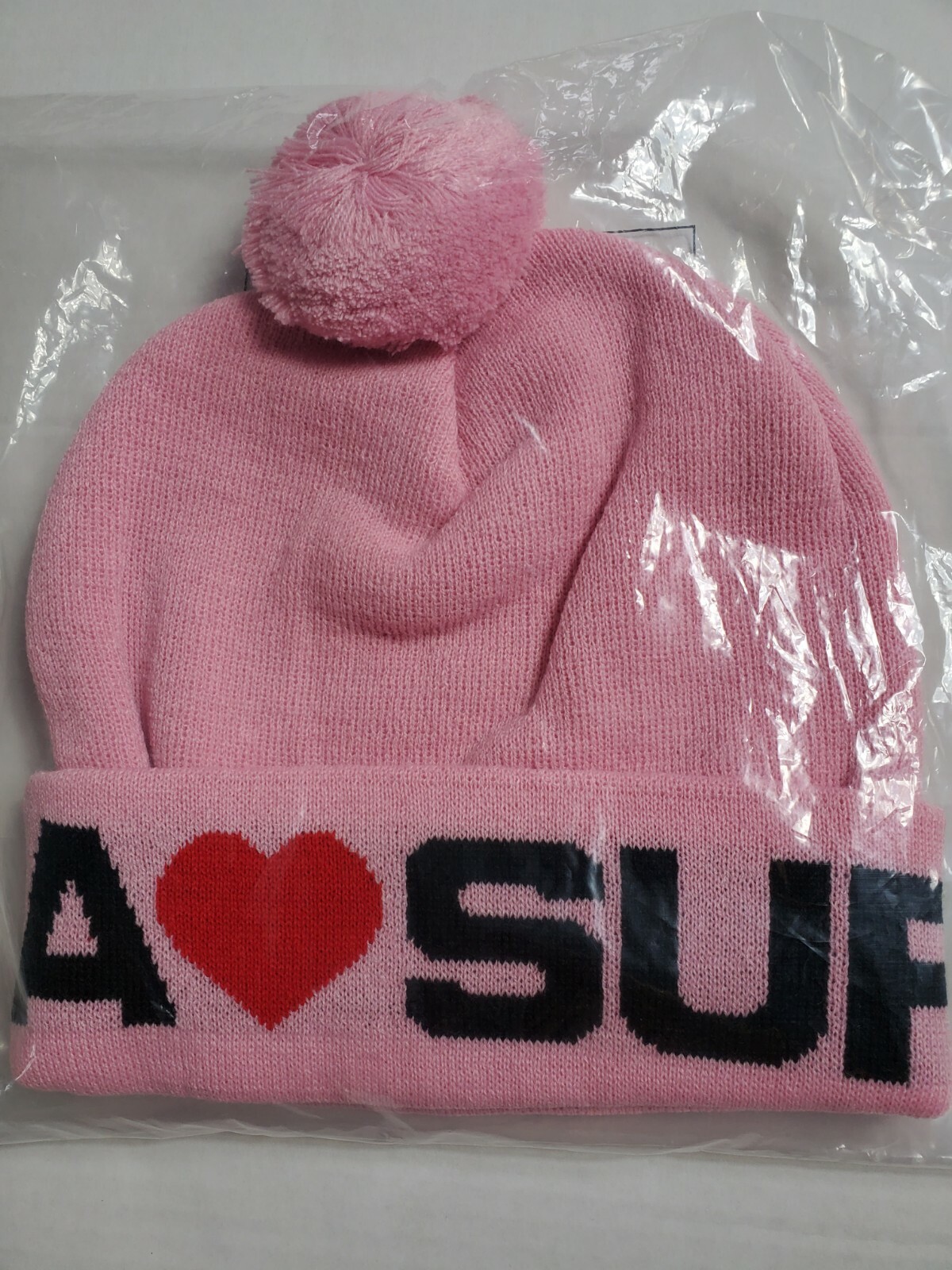 帽子 Supreme Hearts Beanie Light Pink Supreme Hearts Beanie ⁄