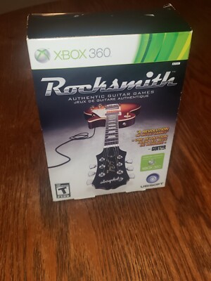 Rocksmith Authentic Guitar Games SEALED NEW  XBOX 360 - Real Tone Cable 