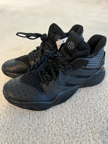 Adidas Harden Stepback Core Black Men's Basketball Shoes Size 5 Black FW8487  | eBay