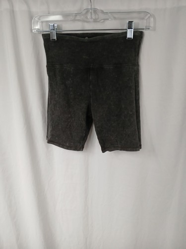 Forever 21 High Waist Biker Shorts Charcoal Gray Womens Size