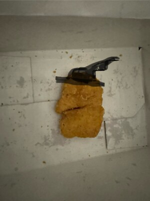 Mcdonalds Special Halloween Witch Nugget!  
