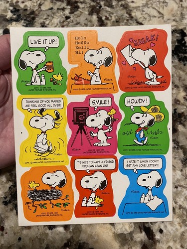 SNOOPY ポスター 1958年 イースターエッグ スヌーピーの