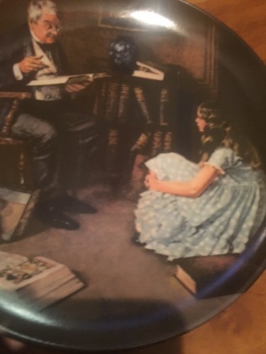 Norman Rockwell Plate  