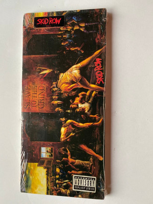 Skid Row SLAVE TO THE GRIND cd NEW LONGBOX (UNCENSORED 1ST PRESS) HYPE STICKER