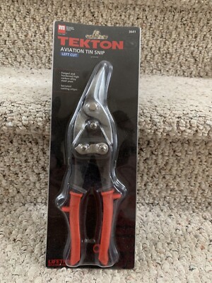 Tekton Left Cut Aviation Tin Snips #3641