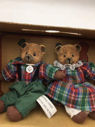 Vintage Belle Coeur Bears by Ross Collection Bear Figurine Collectibles 1997