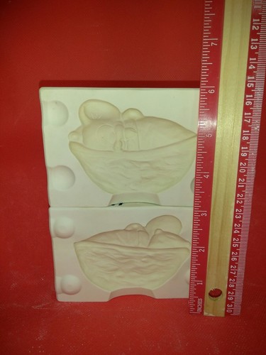 Alberta's Mold Walnut Porcelain or Ceramic Slip Casting Molds