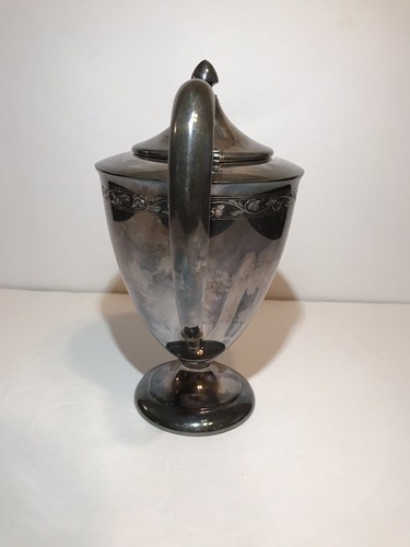 Vintage Wilcox S.P. Co. Silver Plate Coffee Tea Pot Server Sugar Bowl Set N 7016