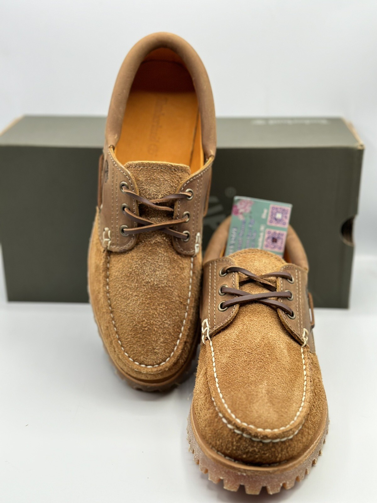 TIMBERLAND 3 EYE LUG BOATS (8.5) | eBay TIMBERLAND 3 EYE LUG BOATS (8.5) | eBay