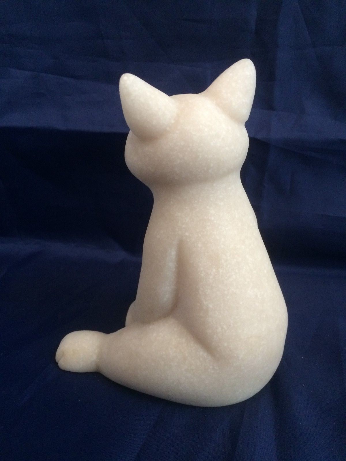 Quarry Critters Charley Cat Figurine Stone Second Nature Designs 6 