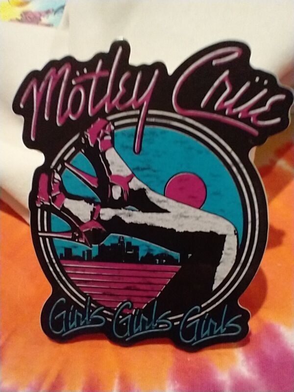 Motley Crue Girls, Girls, Girls 5 x 4 Inch Sticker