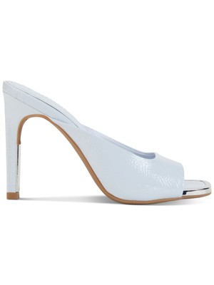 

Женские голубые босоножки без шнуровки на каблуке DKNY с ремешками Anya Toe Stiletto, Light blue, K4165520