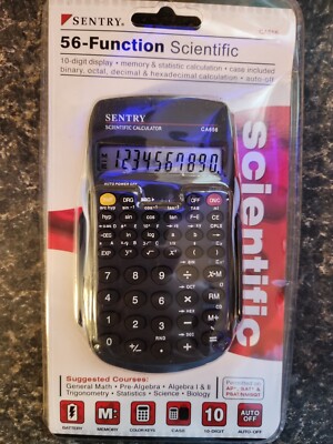 Sentry CA656 Scientific Calculator - 56 Function - New in Package