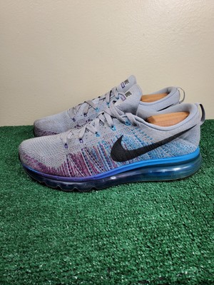Nike Flyknit Max Men Size 11 Wolf Grey 