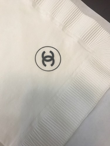 Set Of 2 Authentic Chanel Napkins