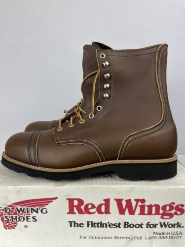 Vintage Red Wing 4415 Iron Ranger Steel Toe Boots Men's Size Vintage Red Wing 4415 Iron Ranger Steel Toe Boots Men's Size