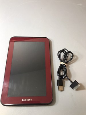 Samsung Galaxy Tab 2 7.0 GT-P3113 8 GB Android 4 Black WiFi Only Tablet RED