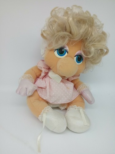 Miss Piggy ミスピギー　1991年製　ヴィンテージ　ぬいぐるみ Fisher-Price Muppets Miss Piggy Plush Doll ミスピギー