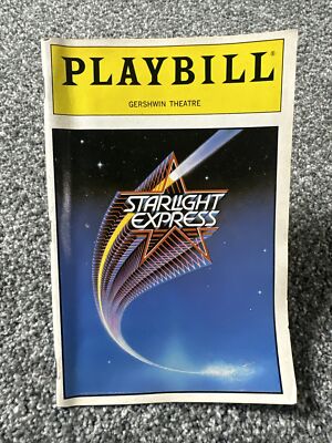 Starlight Express Playbill March 1987 Gershwin Theatre