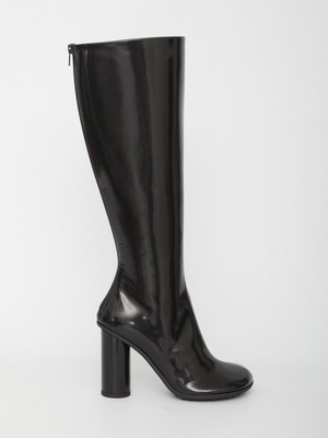 Pre-owned Bottega Veneta Atomic Boots In Black