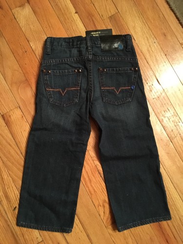 Guess Vintage Baby Toddler Jeans Blue Denim Pants Boys Girls Size 2T Low Rise