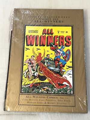 MARVEL MASTERWORKS: GOLDEN AGE ALL-WINNERS COMICS VOL 2 HC HARDCOVER SEALED