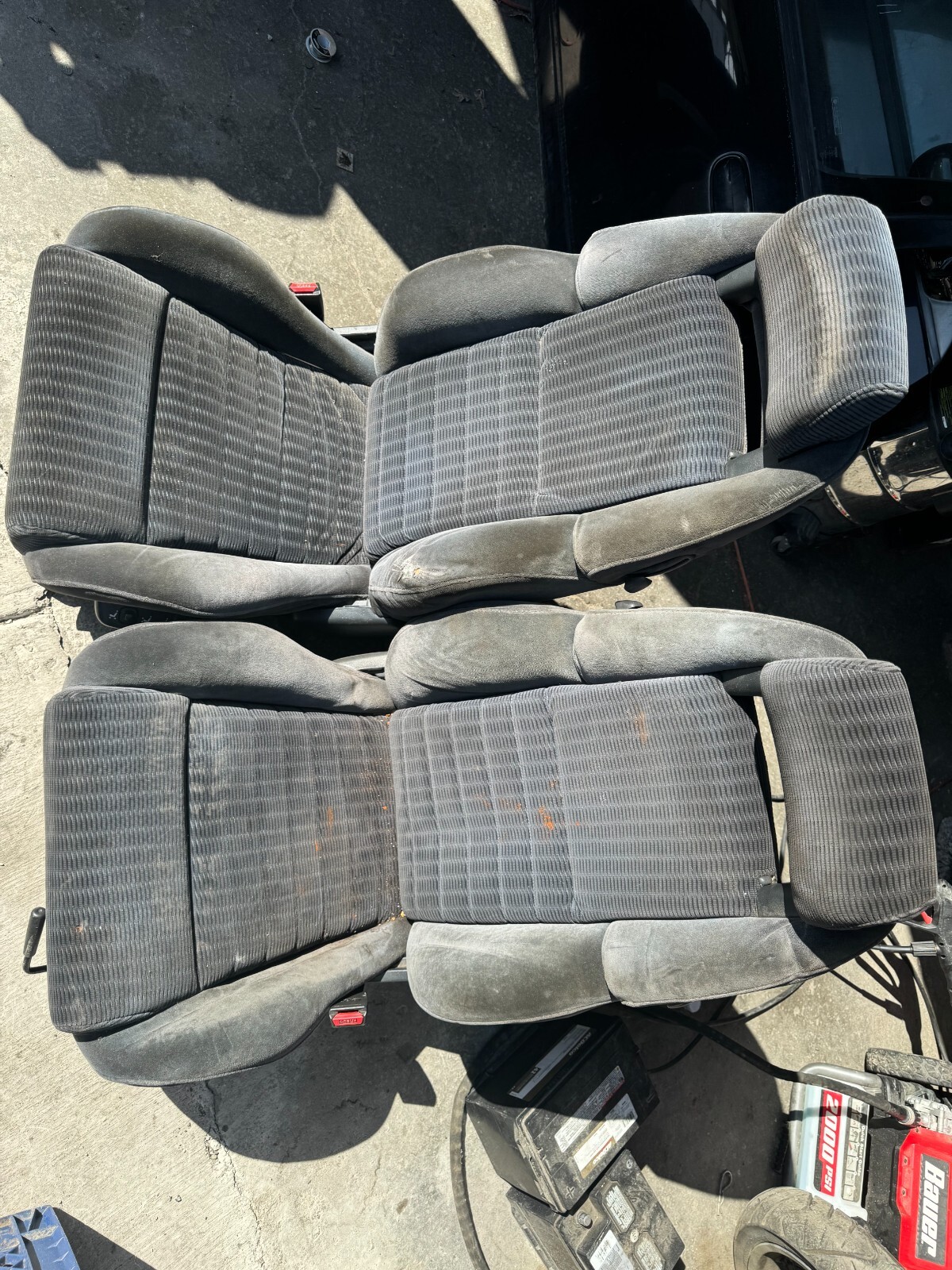 1990-1996 Nissan 300ZX Front Left & Right Side Cloth Seat