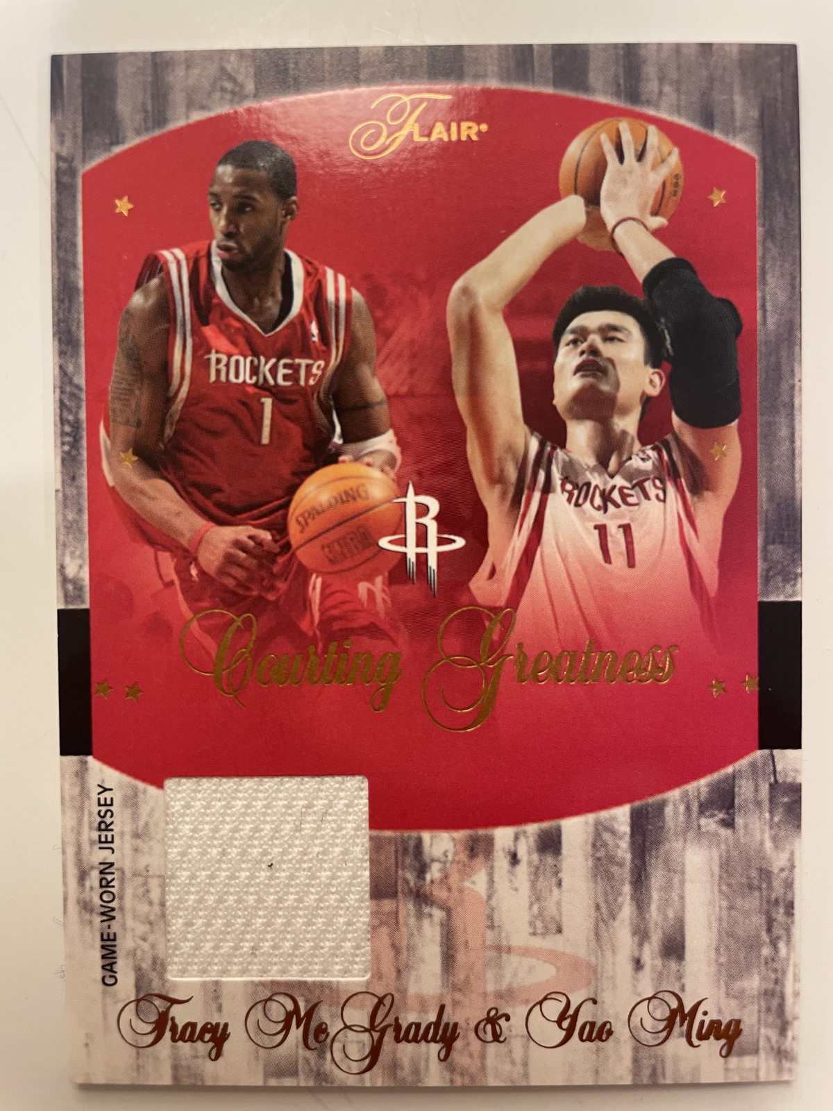 2004-05 Flair Courting Greatness Tracy McGrady Game Used 2004-05 Flair Courting Greatness Tracy McGrady Game Used