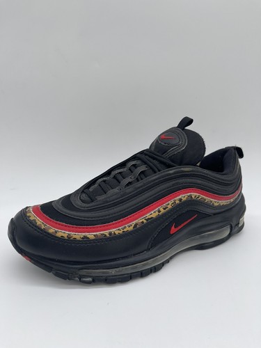 Nike Air Max 97 Leopard Pack Sneakers Black Men's Size 8