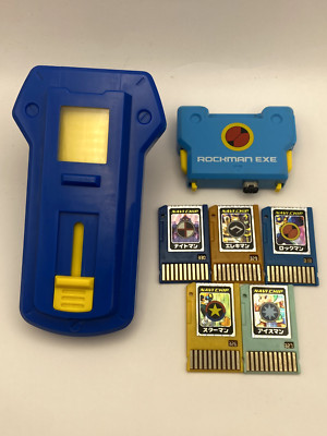 Rockman Exe Megaman Battle Chip Gate Set Navi Chip Set of 5 TAKARA TOMY