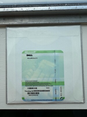 Microsoft Works 9.0 Installation Disk Dell New Sealed