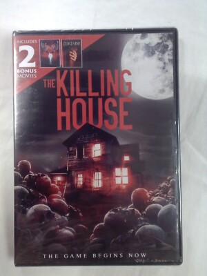 The Killing House/Headhunter/Curtains (DVD) Triple Horror Feature NEW & SEALED!
