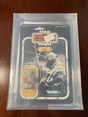 1980 Kenner Star Wars - ESB 32 Back-B - Yoda Orange Snake - New Sealed - CAS 80+