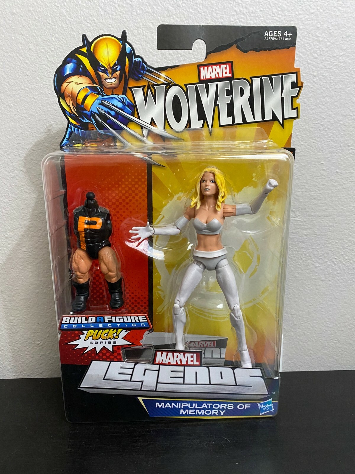 Marvel Legends Emma Frost Puck BAF Wave MOC