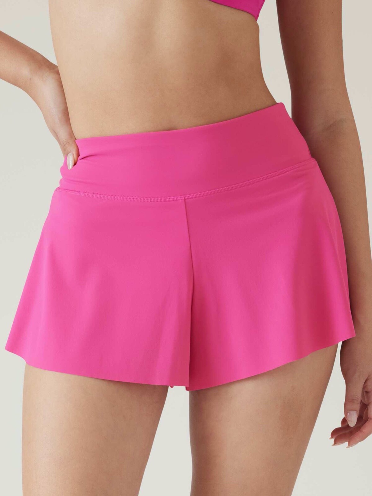 

ATHLETA Makani Плавки-шорты , средние | Сальвия Розовый #531216 НОВИНКА