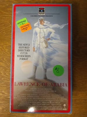 Lawrence Of Arabia VHS 2 Video Tape Set *Unopened*