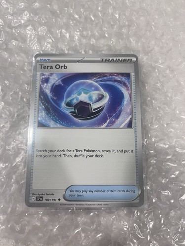 Tera Orb 189/191 Scarlet & Violet Surging Sparks Trainer