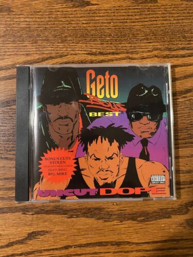 Geto Boys Uncut Dope CD Hip Hop Rap Scarface Bushwick Bill Geto Boys Uncut Dope CD Hip Hop Rap Scarface Bushwick Bill