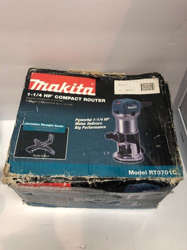 Makita RT0701C 1-1/4 HP 10,000-30,000 Rpm Variable Speed Compact Router