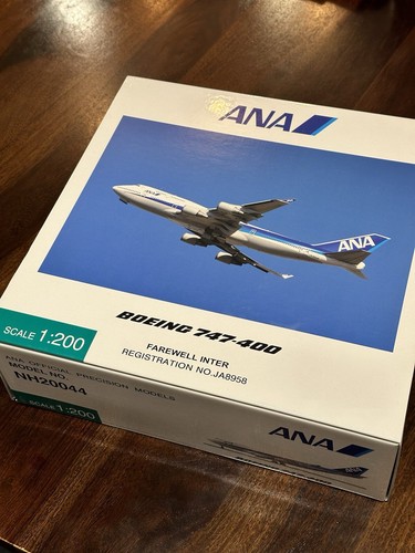 ANA 747-400 Hogan Official Models 1:200 JA8958 NH20044 Last ANA 747-400 Hogan Official Models 1:200 JA8958 NH20044 Last