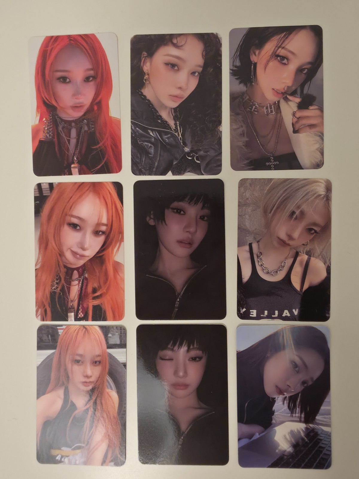 aespa DIRTY WORK Album photo cards (Dirty Case, Dirty Woker