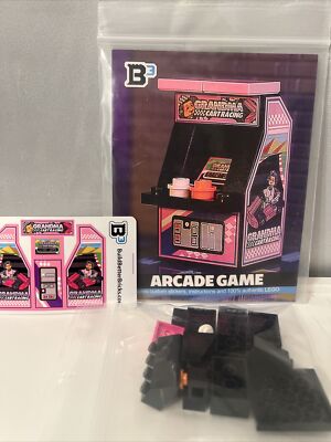 Grandma Cart Racing MOC Arcade Game Made With Official Lego Parts Minifig Scale