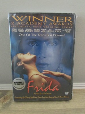 Frida DVD (2003, 2-Disc Set, Widescreen) Hayek Molina Banderas Rated R SEALED