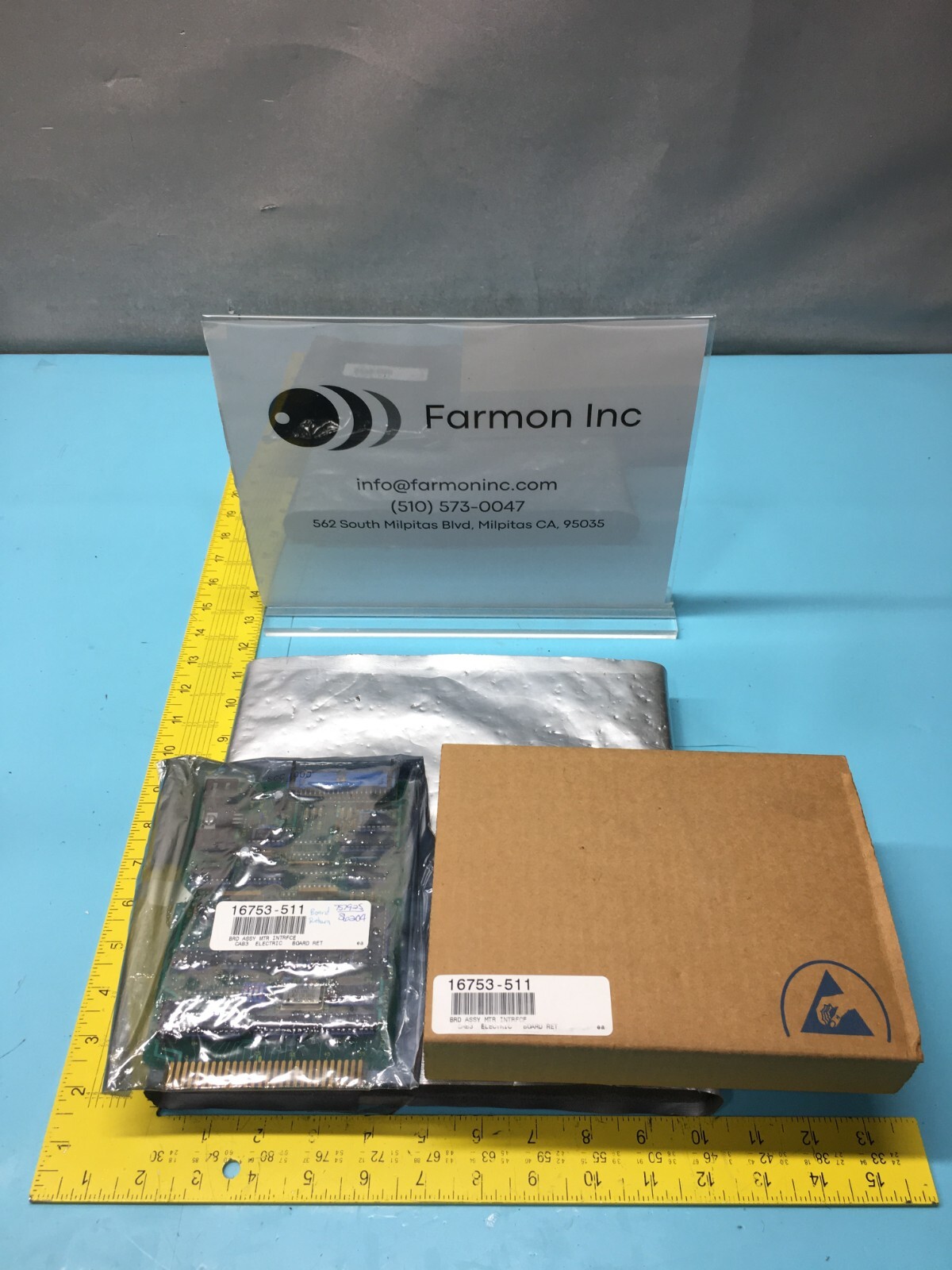 Semitool 16753A Motor Interface Board, 138738