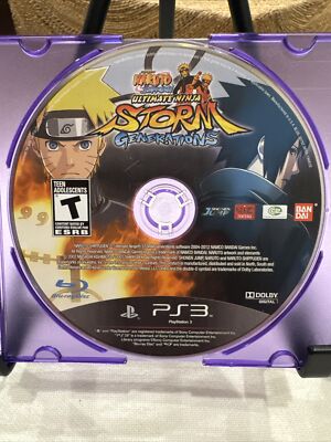 Naruto Shippuden Ultimate Storm Generations - Sony PlayStation 3 PS3 Disc Only