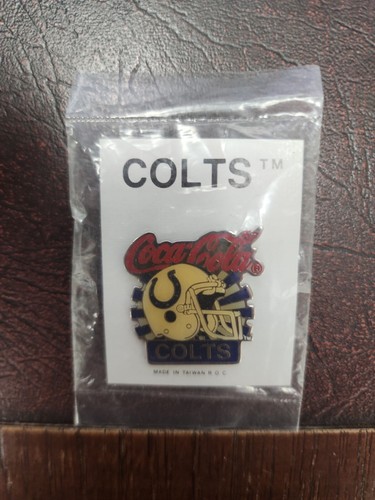 NFL 1984 Coca-Cola Indianapolis Colts Lapel Pin
