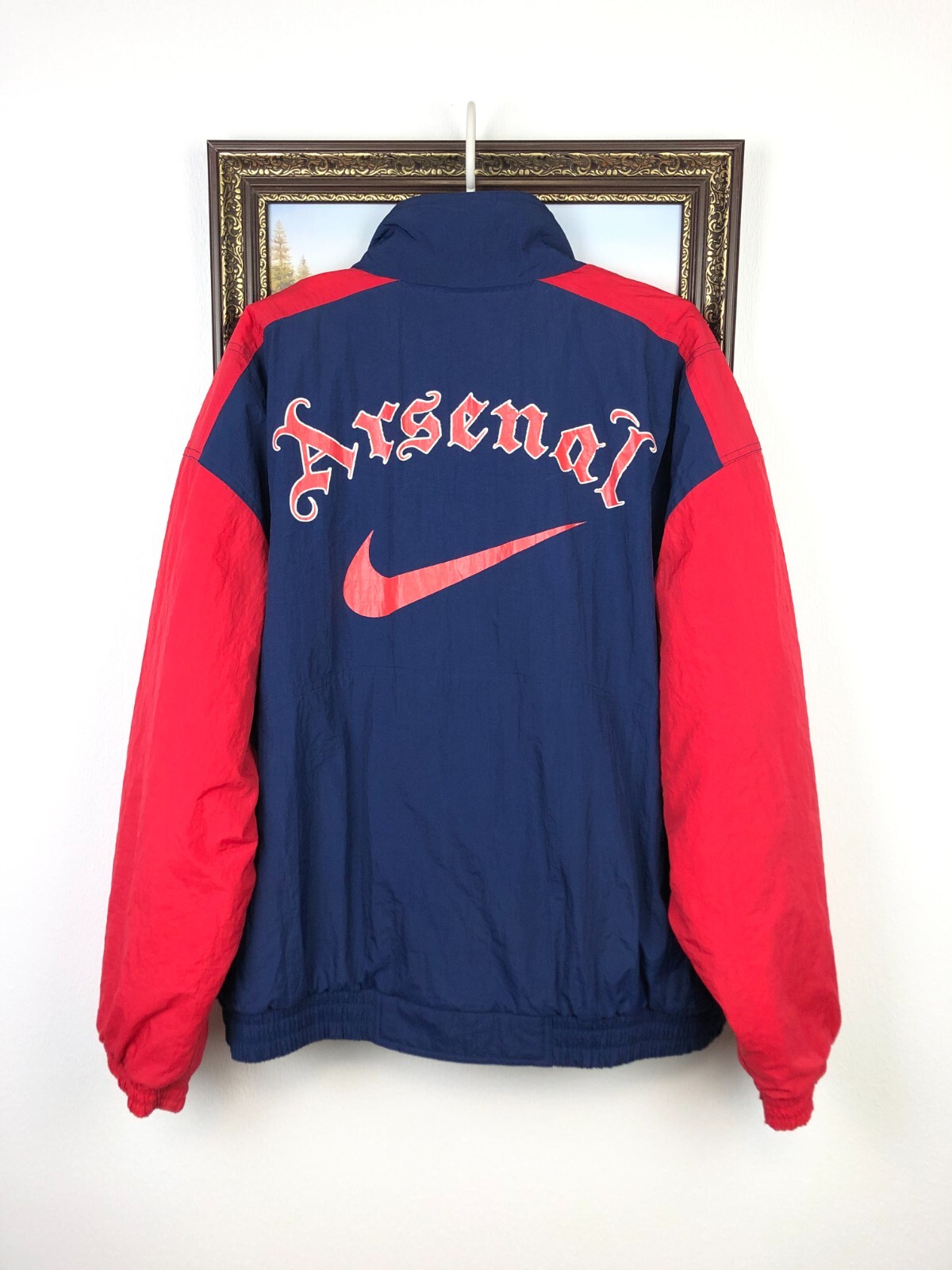 ウェア Y2K vintage 00-02 Arsenal nike jacket L Vintage Nike Arsenal Football Jacket Soccer Track Top