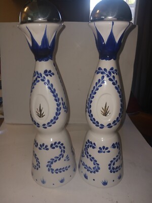 2 Empty Bottle Clase Azul Reposado Tequila - 750ml