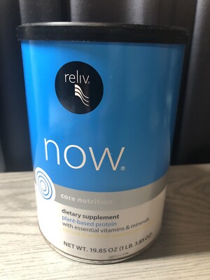 RELIV NOW Fresh Exp: 2025 dietary supplement plant based protein