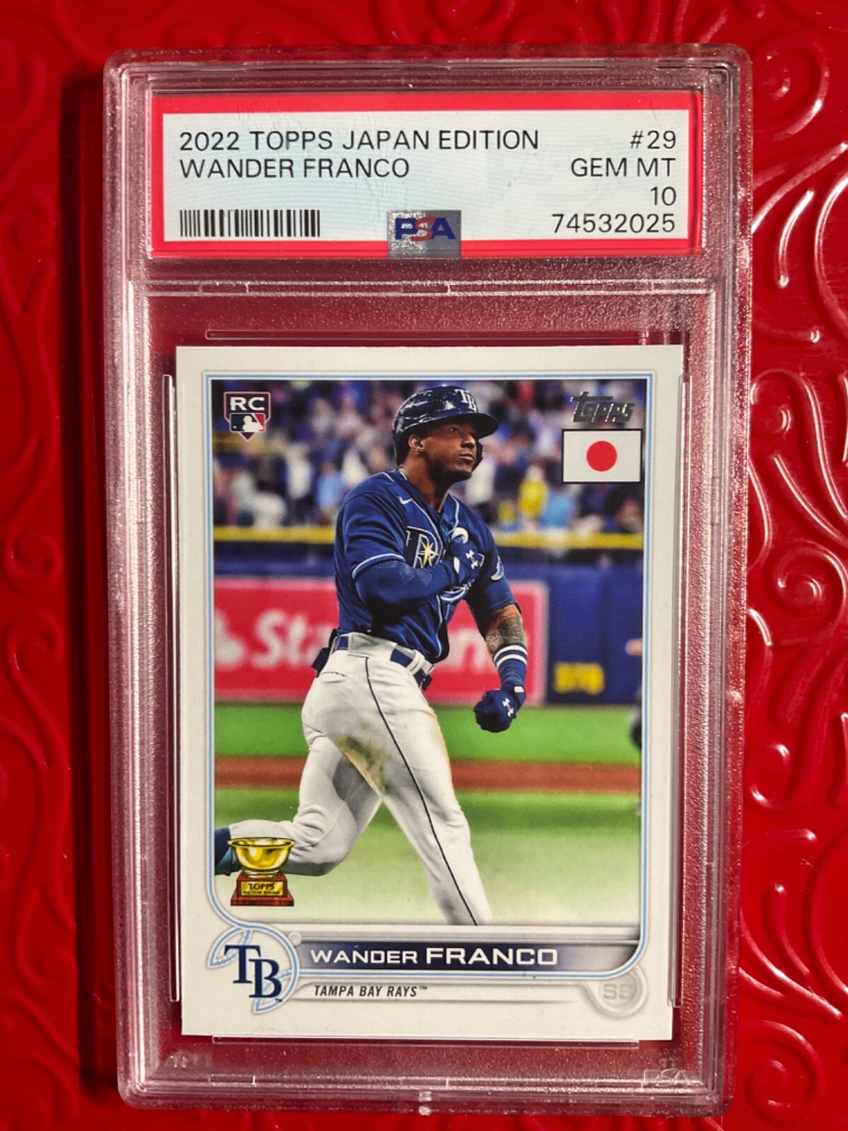 mlb topps ワンダーフランコ　ルーキーサインカード mlb topps ワンダーフランコ ルーキーサインカード wander franco mesa